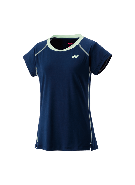 Yonex Women's Crew Neck Shirt 20839 (Dark Navy) - Nexus Badminton