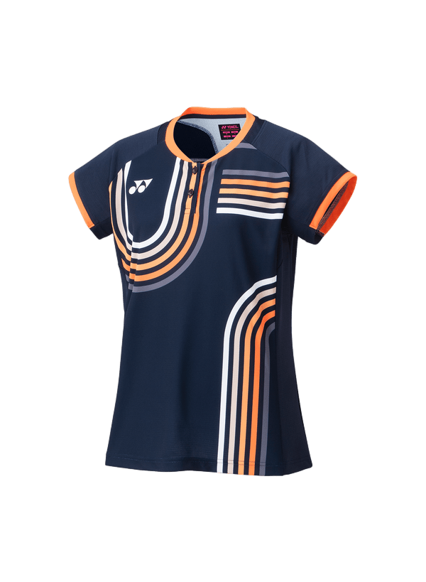 Yonex Women's Crew Neck Shirt 20854 (Dark Navy) - Nexus Badminton