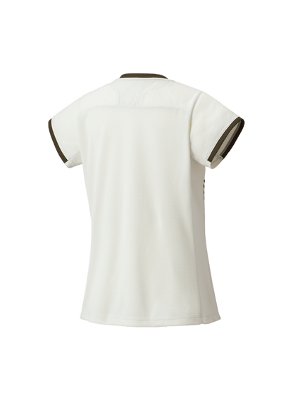 Yonex Women's Crew Neck Shirt 20854 (Natural) - Nexus Badminton