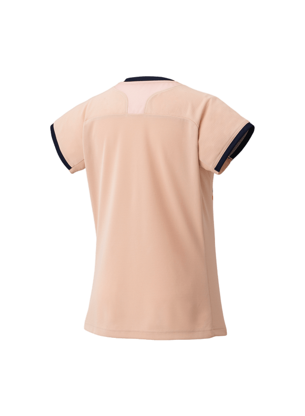 Yonex Women's Crew Neck Shirt 20854 (Pink Beige) - Nexus Badminton