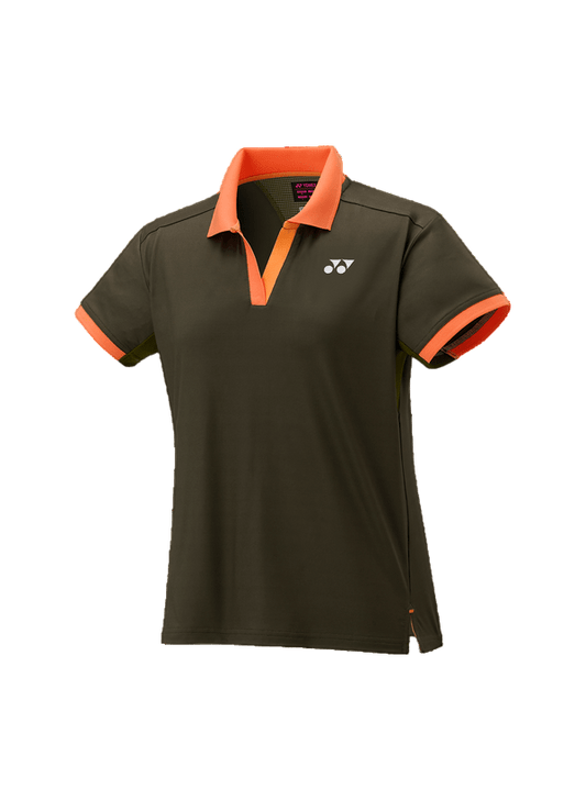 Yonex Women's Polo Shirt 20834 (Oil Brown) - Nexus Badminton