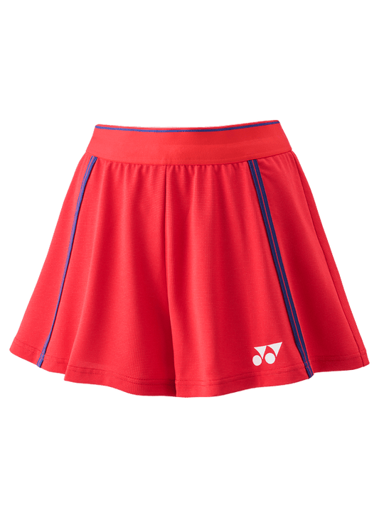 Yonex Women's Shorts w/ Inner Shorts 25100 (Clear Red) - Nexus Badminton