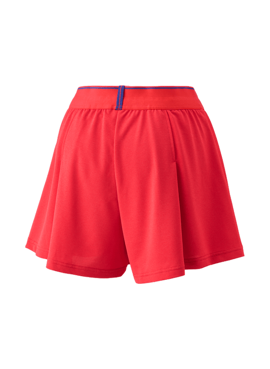 Yonex Women's Shorts w/ Inner Shorts 25100 (Clear Red) - Nexus Badminton