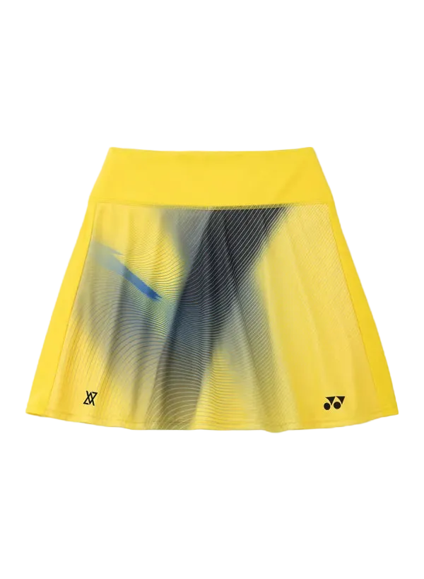 Yonex Women's Skirt 26226 (Laser Yellow) - VA Edition front view