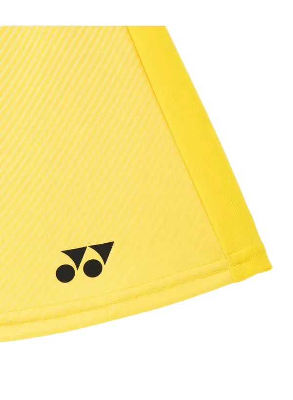 Yonex Women's Skirt 26226 (Laser Yellow) - VA Edition logo detail
