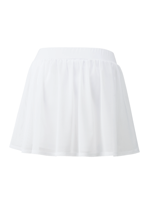 Yonex Women's Skirt w/ Inner Shorts 26148 (White) - Nexus Badminton