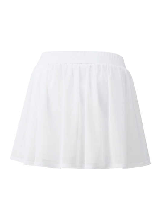 Yonex Women's Skirt w/ Inner Shorts 26148 (White) - Nexus Badminton