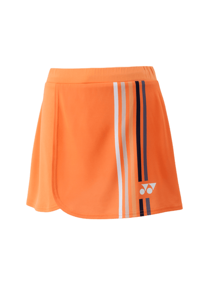 Yonex Women's Skirt w/ Inner Shorts 26156 (High Orange) - Nexus Badminton