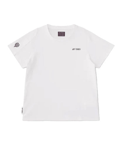 Yonex Women's T-Shirt 16948 (Pearl Beige) - Nature Series Limited Edition - Nexus Badminton