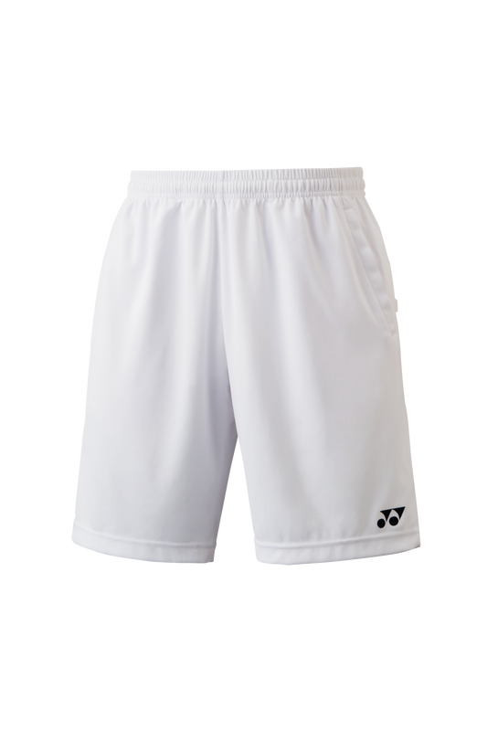 Yonex Men's Shorts YM0004 (White) - Nexus Badminton